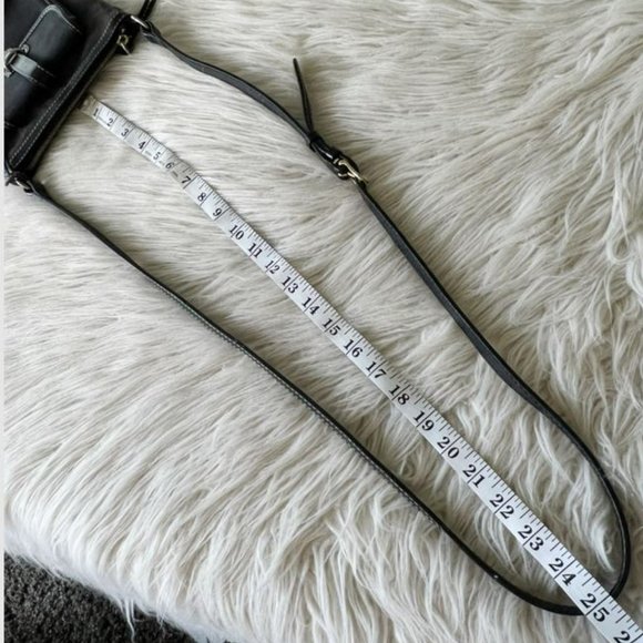 DOONEY & BOURKE Black Crossbody Letter Carrier Shoulder Handbag - Picture 16 of 16